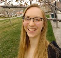Miranda Judson smiling outside.